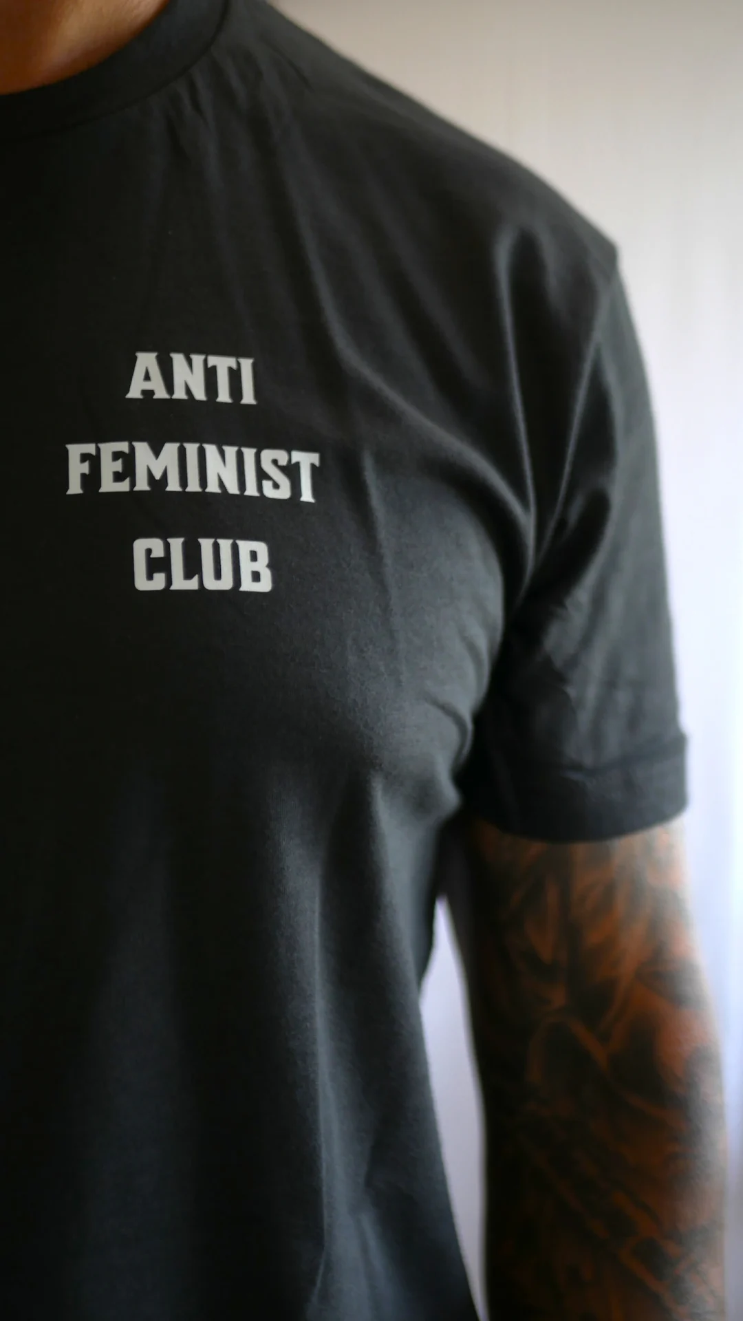 Alternative view of Anti Feminist Club Tee