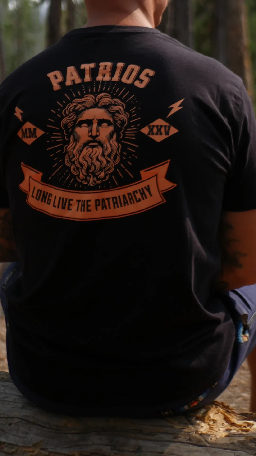 Alternative view of Patrios Ancestral Tee